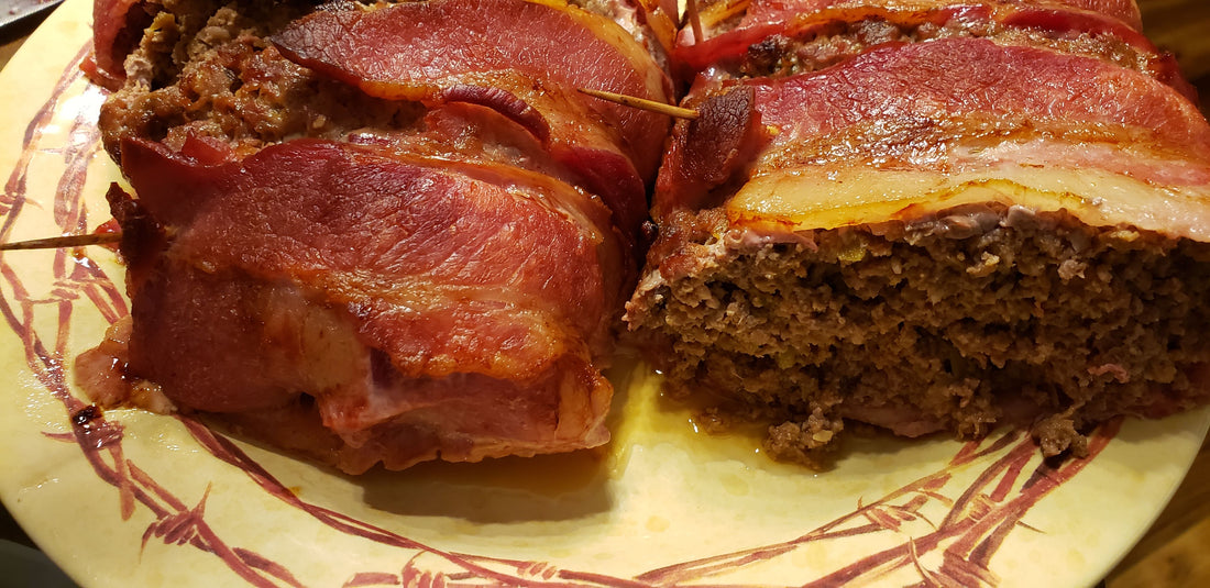 Bacon-Wrapped Ranch Meatloaf