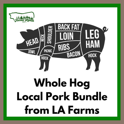 Local Pork from LA Farms Whole Hog Deposit