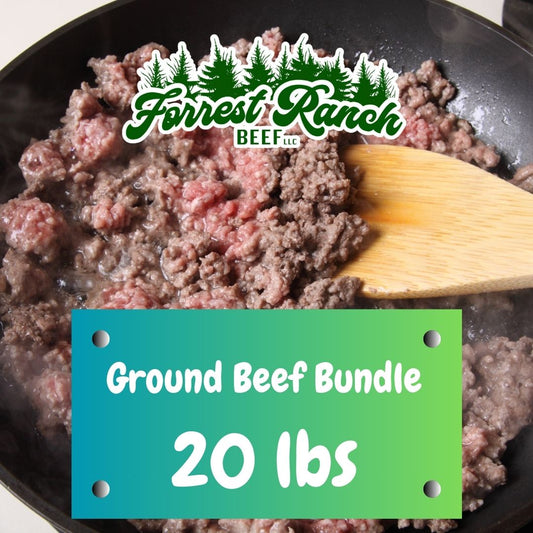 Ground Beef Bundle- 20 lbs