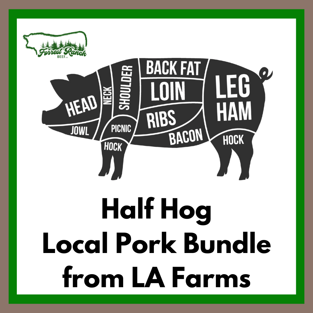 Local Pork from LA Farms Half Hog Deposit