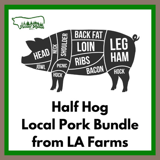 Local Pork from LA Farms Half Hog Deposit