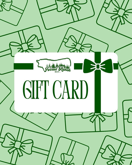 Forrest Ranch Beef Gift Card